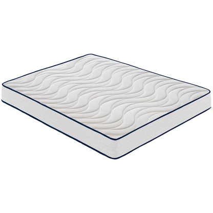 Materasso ortopedico effetto Memory, 13 Zone di Comfort, Extra Rigido, Alto 20 cm, Effetto Rinfrescante, Onda Memory Massaggiante, Disponibile in Varie misure