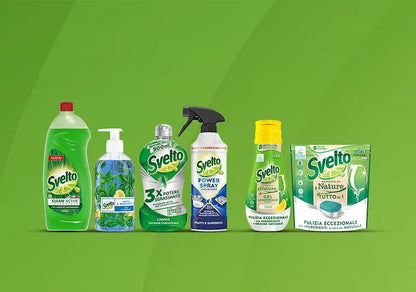 Set da 12 Pezzi Svelto Detersivo Piatti Limone 1L – Formula Concentrata con Succo di Limone – Azione Sgrassante e Profumo Fresco – Adatto per Uso Quotidiano e Professionale