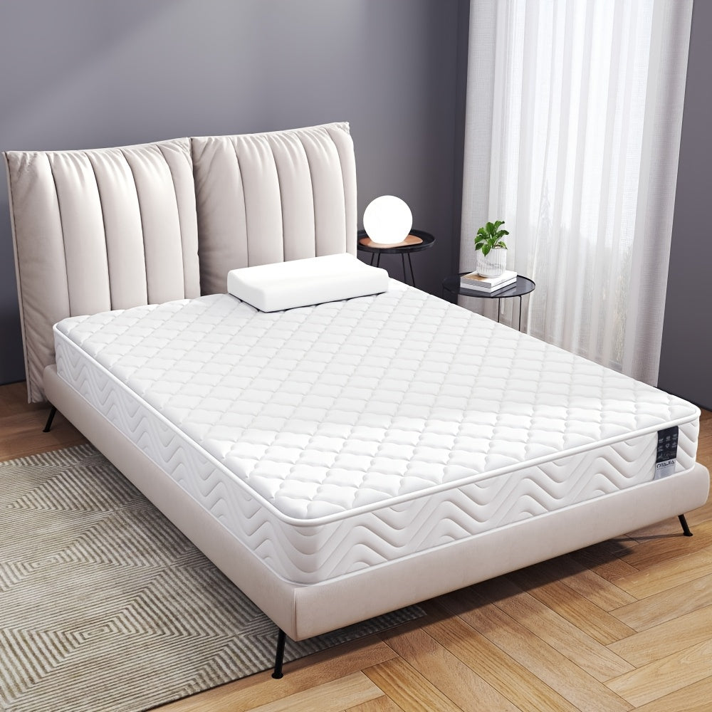 Materasso in Memory Foam e Molla - Singolo/Double (90/140/160*200*18cm) | Spessore Medio-Firmato & Supporto del Sonno a Bobina Aperta | Sollievo dalla Pressione