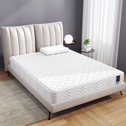 Materasso in Memory Foam e Molla - Singolo/Double (90/140/160*200*18cm) | Spessore Medio-Firmato & Supporto del Sonno a Bobina Aperta | Sollievo dalla Pressione