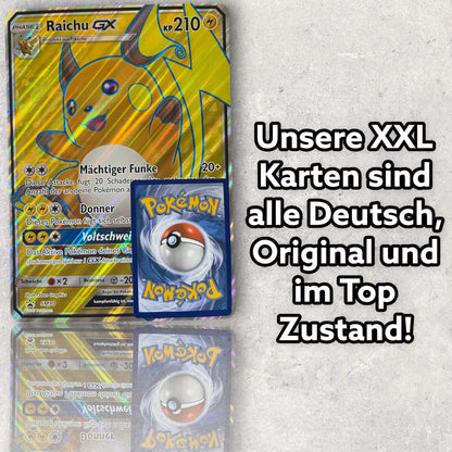 Pokémon XXL Inglese 2-Pack Jumbo Oversized Casualità Casuale V/VMAX/HOLO/EX/GX