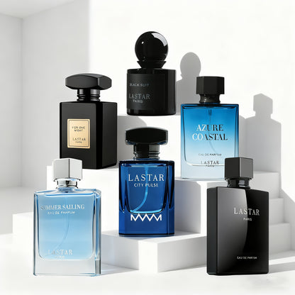 [ Set di Profumi da Uomo per Settimana ] Eau de Toilette ai Feromoni da Uomo, Cedro Patchouli Legnoso & Oceano al Muschio di Pompelmo, Fragranza a Lunga Durata, Eau de Cologne da Uomo Affascinante, Atmosfera Romantica per Appuntamenti, Regalo Perfetto per