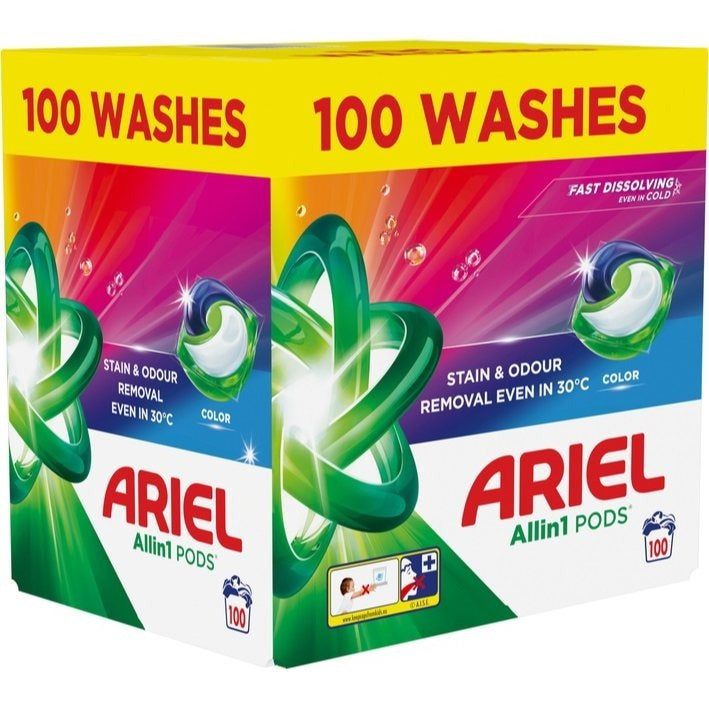 ARIEL All-In-1 PODS Capsule per Bucato 100 Lavaggi
