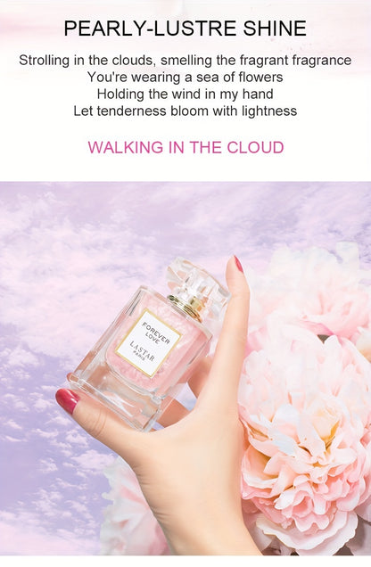 Forever Love Parfum, 1.86 Fl Oz. LASTAR Premium Fragrant Spray Gift Box, Profumo di Gelsomino, Mostra il Fascino Elegante della Donna, Fragranza a Pheromoni a Lunga Durata per Feste, Viaggi, Compleanni e Regali per Festival