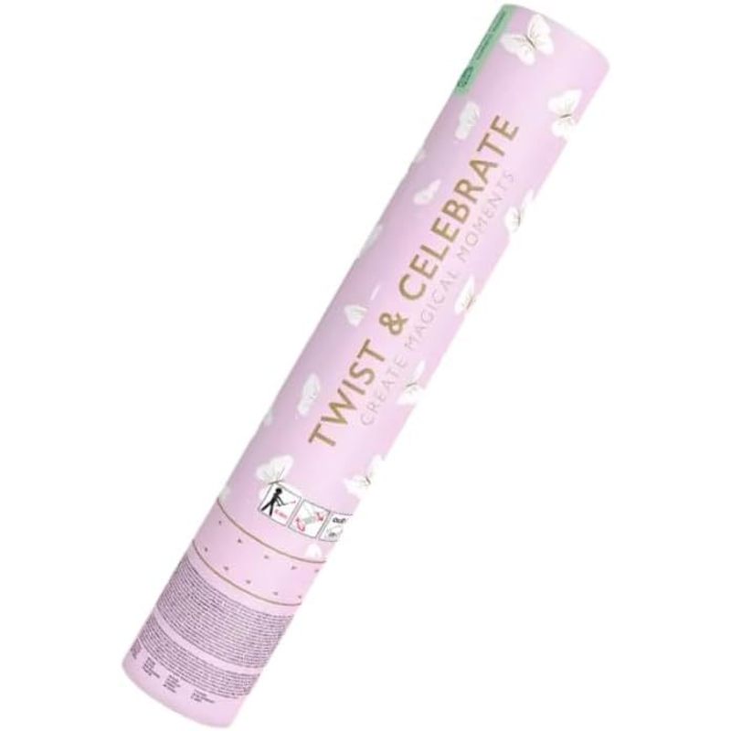 SPARKLERS CLUB Cannone per Coriandoli 28Cm Portata 5-8 Metri - Ideale per Halloween, Natale, Matrimoni, Compleanni, Feste - High-End, Sicuro, Durevole - Effetto Speciale Garantito (Gold Star, 10, Cannoni)