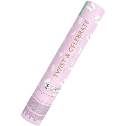 SPARKLERS CLUB Cannone per Coriandoli 28Cm Portata 5-8 Metri - Ideale per Halloween, Natale, Matrimoni, Compleanni, Feste - High-End, Sicuro, Durevole - Effetto Speciale Garantito (Gold Star, 10, Cannoni)