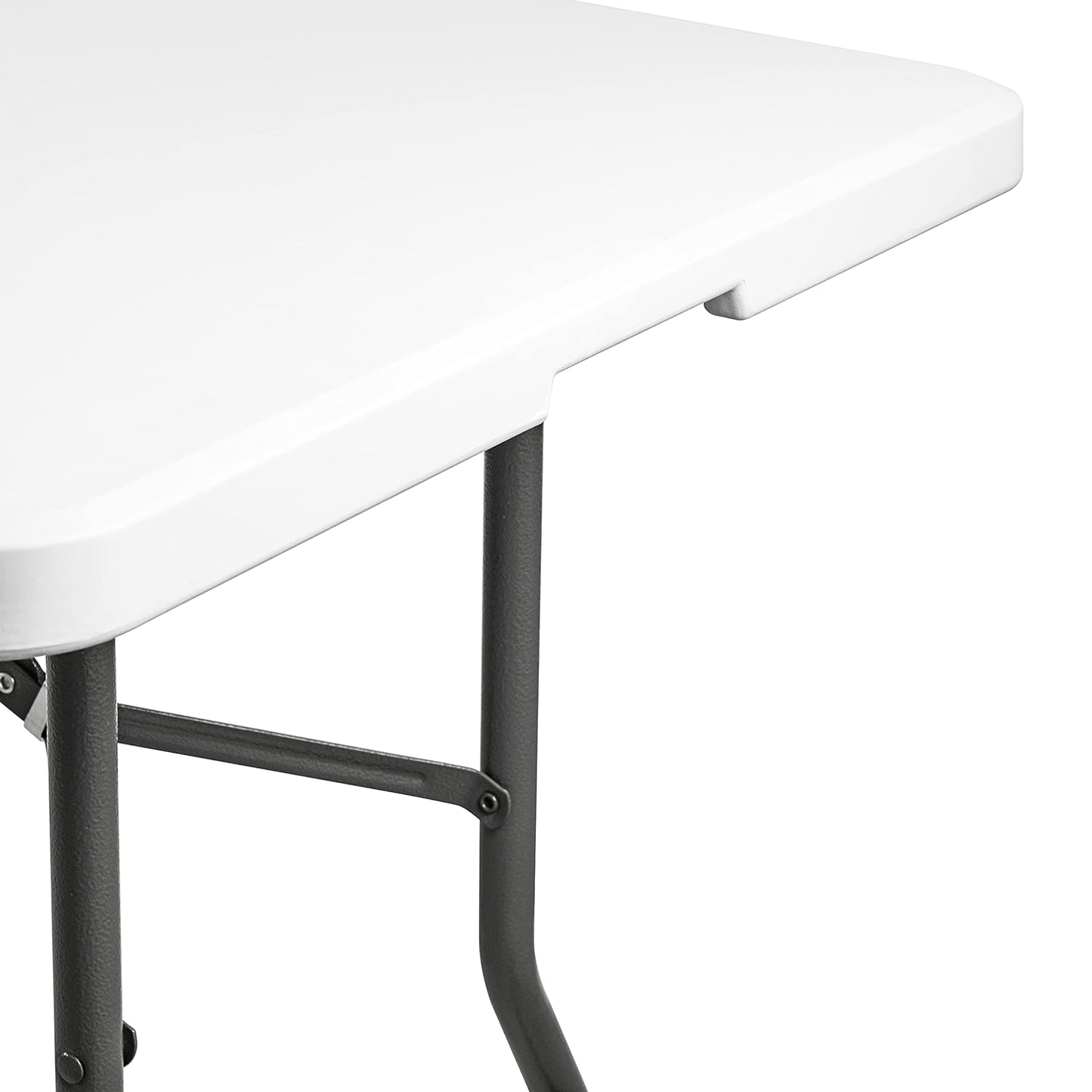 Tavolo Clori Richiudibile A Valigia 180x70x74cm Bianco