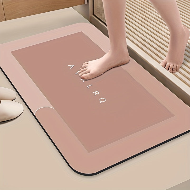 Tappetino da Bagno in Diatomite Super Assorbente - Asciugatura Rapida, Antiscivolo e Assorbente, Morbido e Comodo, Adatto per Bagno, Doccia, Lavanderia, Camera da Letto, Soggiorno, Ingresso, Cucina e Bagno Camper
