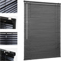 Tende a pannelli avvolgenti Sekey in alluminio senza foratura, doghe da 25 mm, misura 50x130 cm, include kit di montaggio, design bianco intonaco, adatte a finestre, offrono controllo della luce e protezione della privacy, perfette per case, uffici e altr