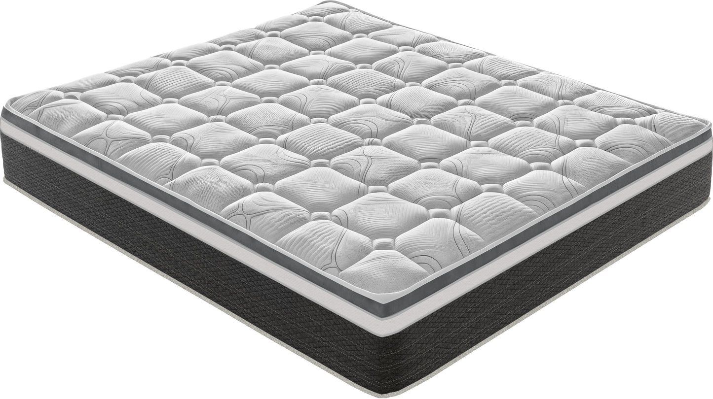 Materasso Memory Foam, Ortopedico Indeformabile, Alto 30 cm, 13 Zone di Comfort , Made in Italy, Massima Traspirazione, Sistema Alleviamento Punti di Pressione Disponibile in diverse Dimensioni