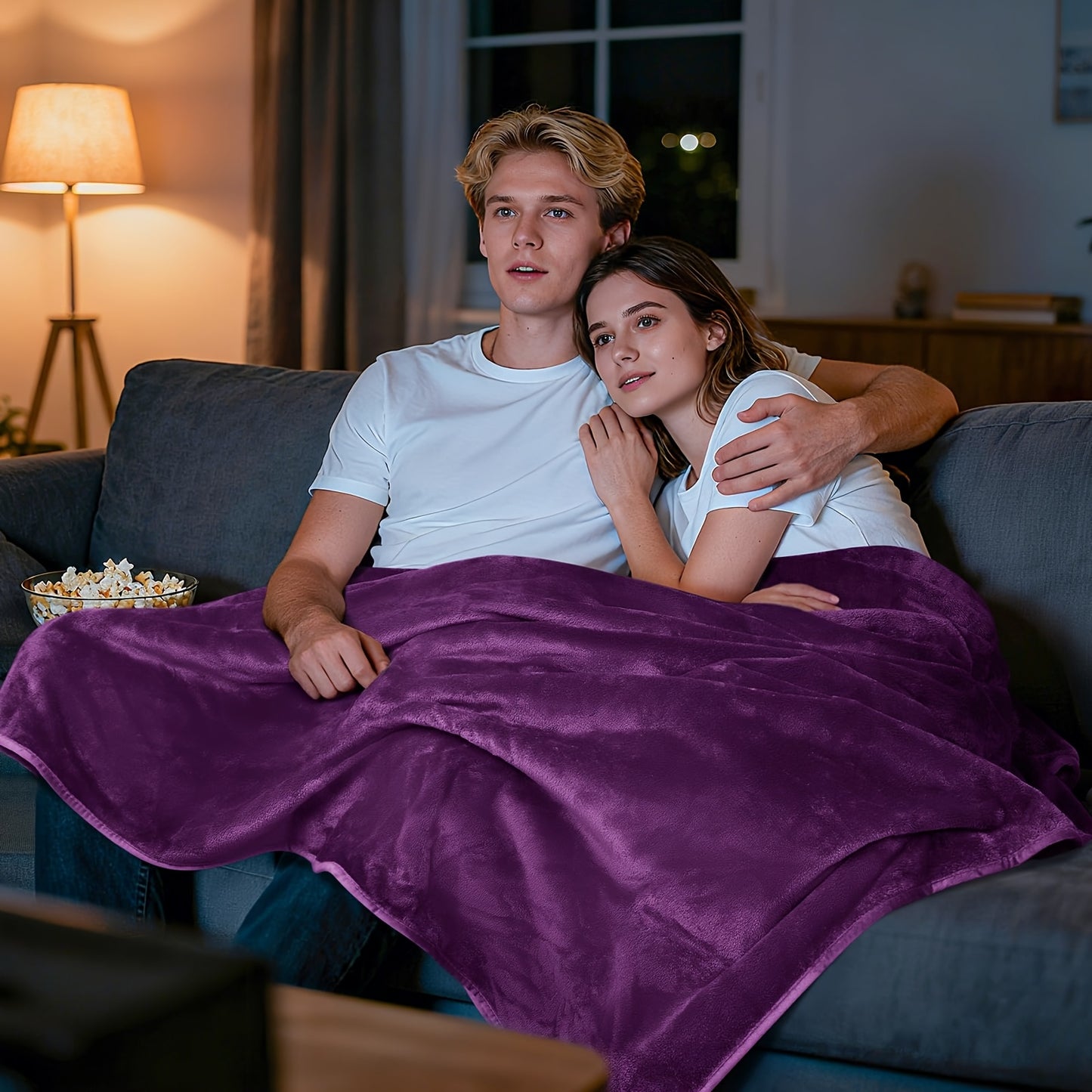 Coperta per letto LOOBANI: Utilizzabile su entrambi i lati con morbida coperta in flanella per letto matrimoniale, dimensioni 229cm * 203cm/205cm * 153cm, coperta a prova di perdite/schizzi per animali domestici, adatta per divano, protezione del sedile,