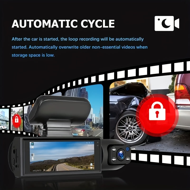 Dash Cam a Doppia Fotocamera, M8 per uso quotidiano e casa – vista dettagliata 5