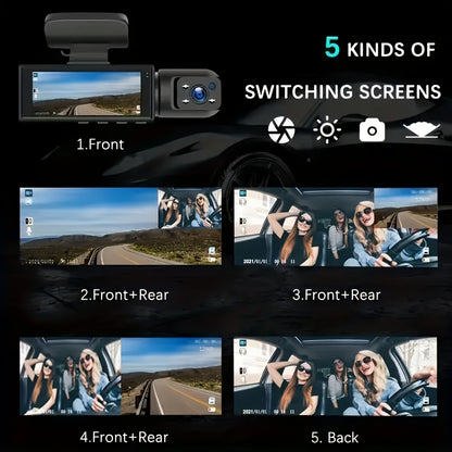 Dash Cam a Doppia Fotocamera, M8 per uso quotidiano e casa – vista dettagliata 6