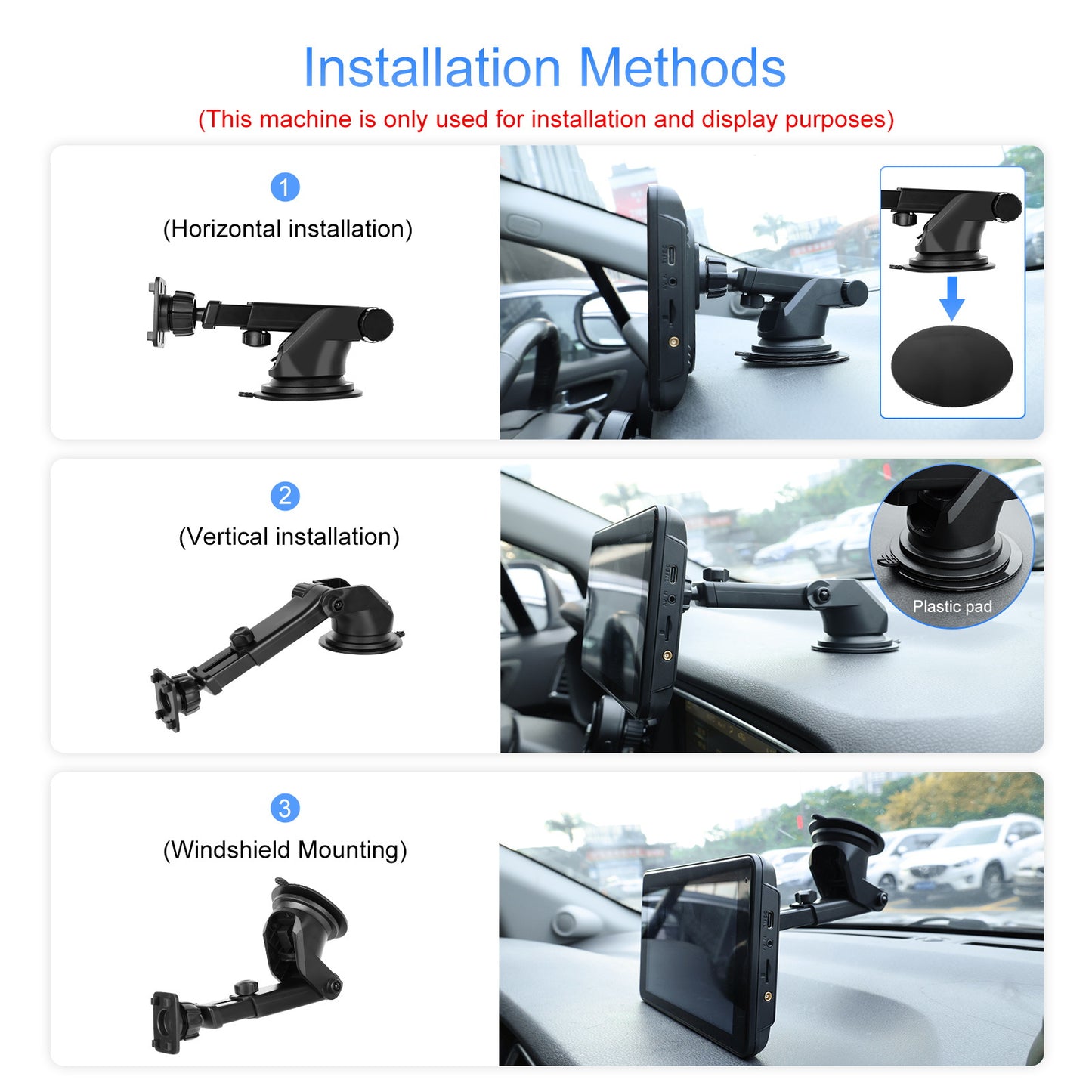PODOFO Schermo Wireless da 10,26 Pollici per Autoradio con Carplay Android Auto con Vivavoce BT/ Touchscreen HD/ Airplayer/ Android Mirror Link/ GPS/ Si-ri/ Telecamera Posteriore/ FM/ AUX/ Porta Scheda TF/ Base Monitor, Un Regalo Perfetto per Papà
