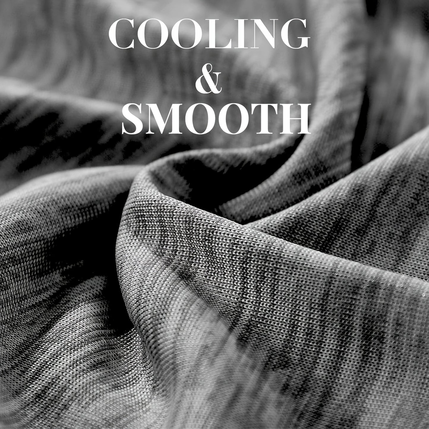 1pz Coperta Auto-Raffreddante Arc-Chill Q-Max 0.5, Doppio Lato Sottile per l'Estate 2-in-1, 100% Poliestere e Nylon, Nero con Motivo Nuvola, 130x170cm, 150x200cm, 200x220cm, Lavabile in Lavatrice, Multifunzione per Persone, Giovani, Copriletto, Coperta Mo