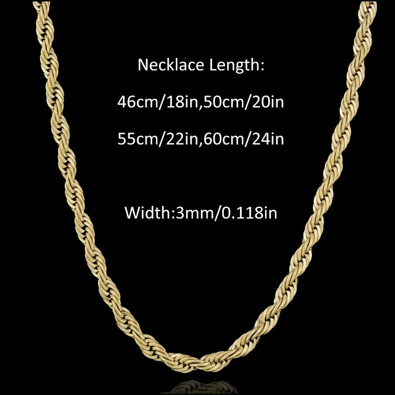 Collana da donna in argento 925, collana a catena, collana a catena intrecciata, regalo di San alla moda e facile, regalo di luna di miele per il Ringraziamento per lei, fornita con una confezione regalo boutique