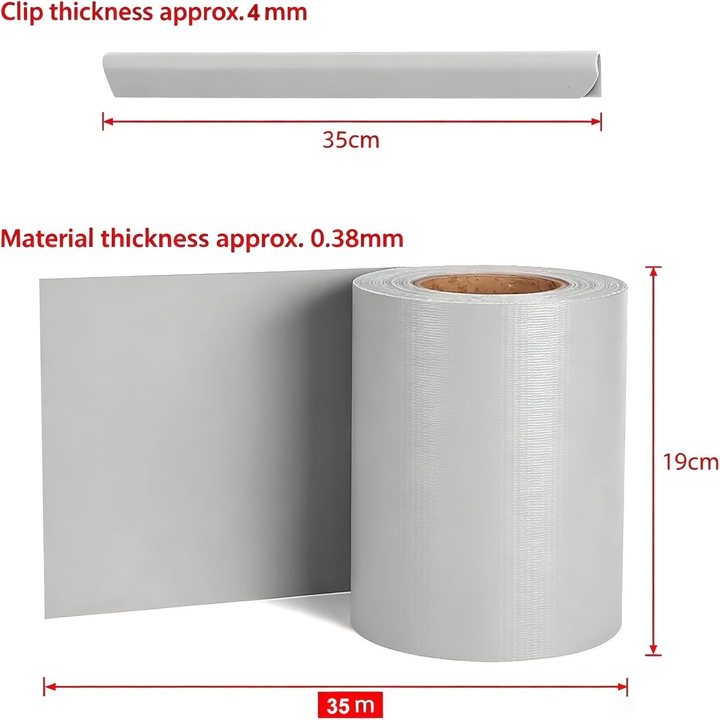 Strisce Frangivista per Recinzione 35M X 19Cm con 26 Clip, Recinzione 50M X 19Cm con 40 Clip, Pellicola Frangivista per Recinzione in PVC, Strisce Frangivista a Doppia Asta per Recinzione da Giardino, Balcone/Colori Assortiti