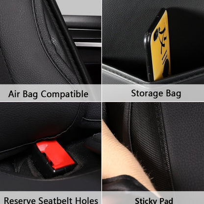 Set Completo di Coprisedili Auto Premium a 5 Posti, Universale per la Maggior Parte dei Veicoli, Protezione Antiscivolo a Copertura Totale con Cuscini Poggiatesta, Design Resistente ed Elegante