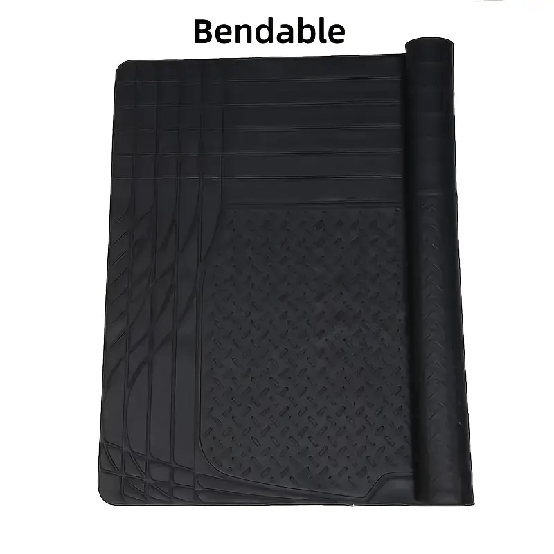 Tappetino universale per bagagliaio auto in PVC, 1 pezzo, 120 cm x 80 cm, tappetino di protezione per tutte le stagioni, facile da pulire