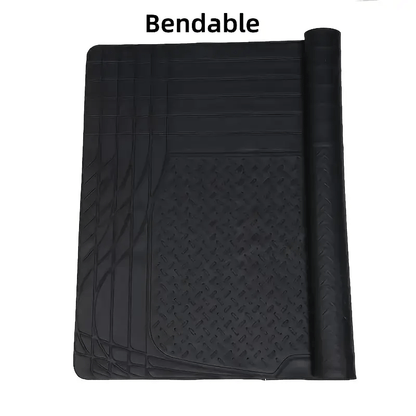 Tappetino universale per bagagliaio auto in PVC, 1 pezzo, 120 cm x 80 cm, tappetino di protezione per tutte le stagioni, facile da pulire