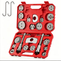 Rosso - 24 pezzi (include 1 paio di guanti)