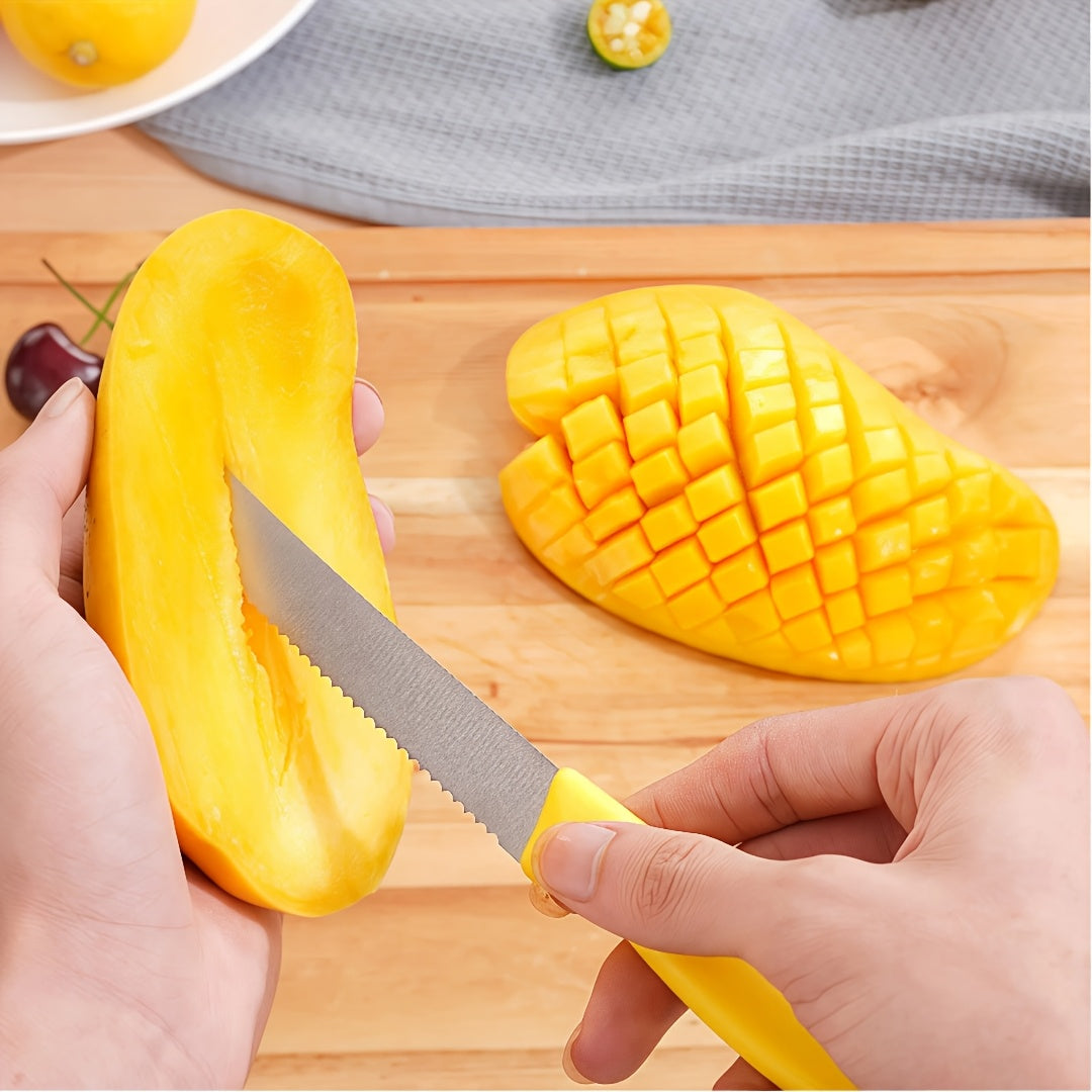 di coltelli da tavola colorati, lavabile per veicolo e viaggio – vista dettagliata 4