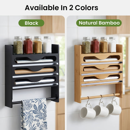 Dispenser per Carta Stagnola, plastica per cucina e zona pranzo – vista dettagliata 7