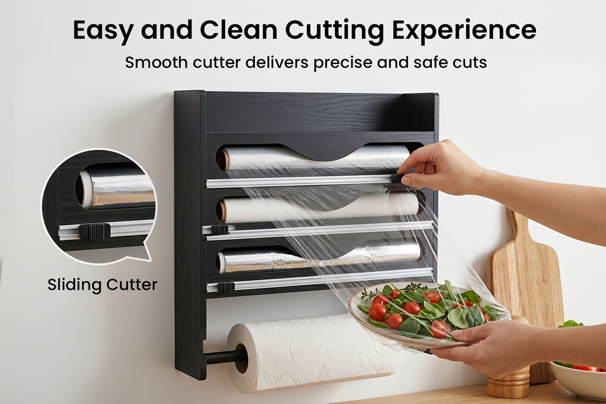 Dispenser per Carta Stagnola, plastica per cucina e zona pranzo – vista dettagliata 16
