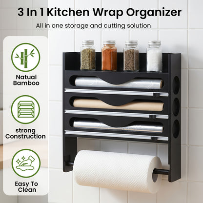 Dispenser per Carta Stagnola, plastica per cucina e zona pranzo – vista dettagliata 19