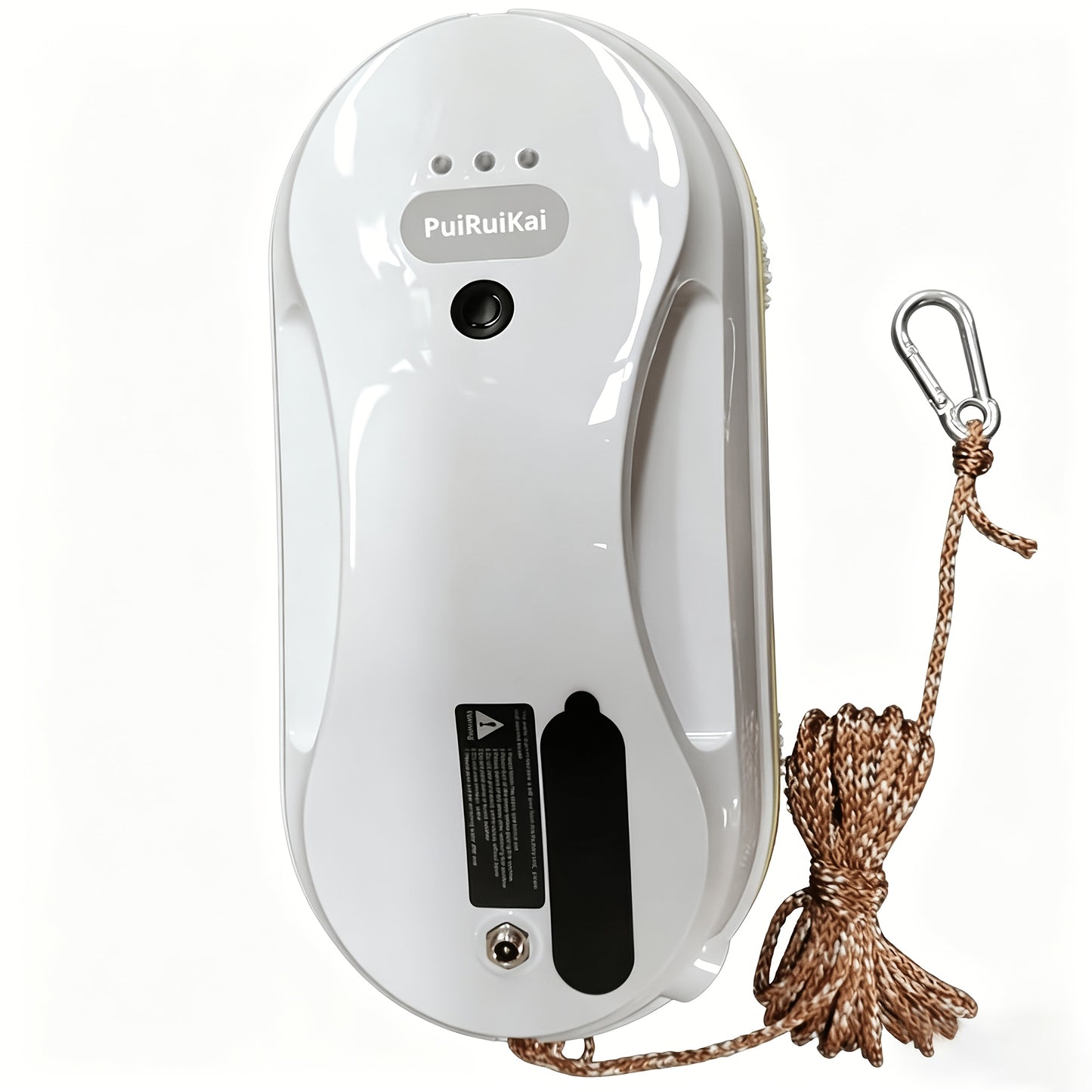 PuRuiKai 09 Robot Pulisci Vetri Intelligente, Pulitore Elettrico per Vetri completamente Automatico, Bottiglia Spray Domestica con Telecomando e 10 Panni per la Pulizia, Nuovo Prodotto Natalizio
