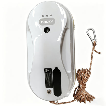 PuRuiKai 09 Robot Pulisci Vetri Intelligente, Pulitore Elettrico per Vetri completamente Automatico, Bottiglia Spray Domestica con Telecomando e 10 Panni per la Pulizia, Nuovo Prodotto Natalizio