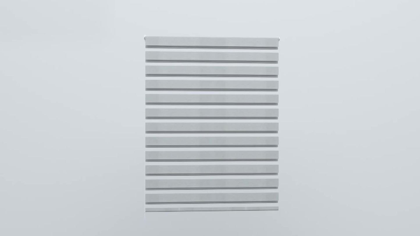 1 pz, Tende a rullo a doppia bobina, Nessuna perforazione richiesta, Tende a rullo a doppia bobina con tensione laterale, Facili da riparare, Trasparenti, Ombra, Bianco, Tende a rullo per finestre, Regalo per le vacanze