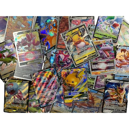 3 Carte Pokémon Ultra Rare Casuali in Inglese – V / GX / EX / VMAX / VSTAR – Carte da Collezione Altamente Rare
