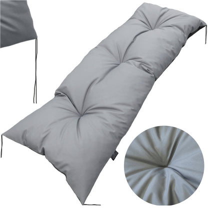 Cuscino da giardino per sedia a dondolo 120X40 cm, materiale impermeabile resistente a tutte le condizioni atmosferiche per terrazza, giardino, soggiorno - Compatibile con sedie, sedie a sdraio, sedie - Facile da pulire, accessori per mobili da esterno, c