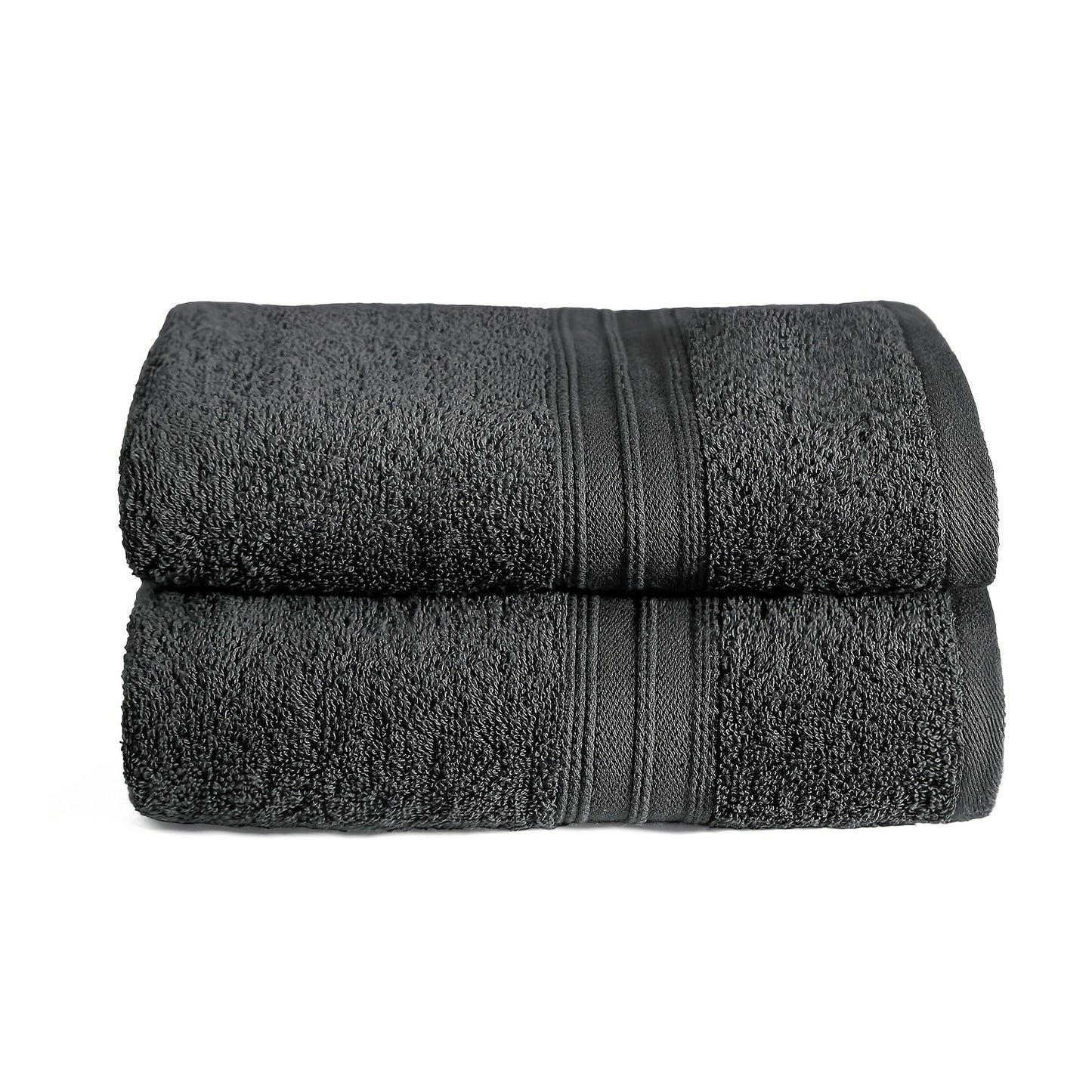 Confezione da 2 Asciugamani 100% Cotone 550gsm Extra Morbidi Super Assorbenti e Rapidi ad Asciare, Tovagliette per Mano o Ospiti, 30x50cm 50x100cm 70x140cm Disponibili in 9 Colori