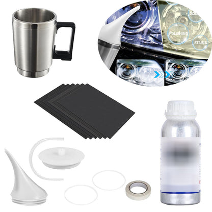 Kit lucidatura professionale a fessura/800G/Revax/Restauro con scatola di immagazzinaggio