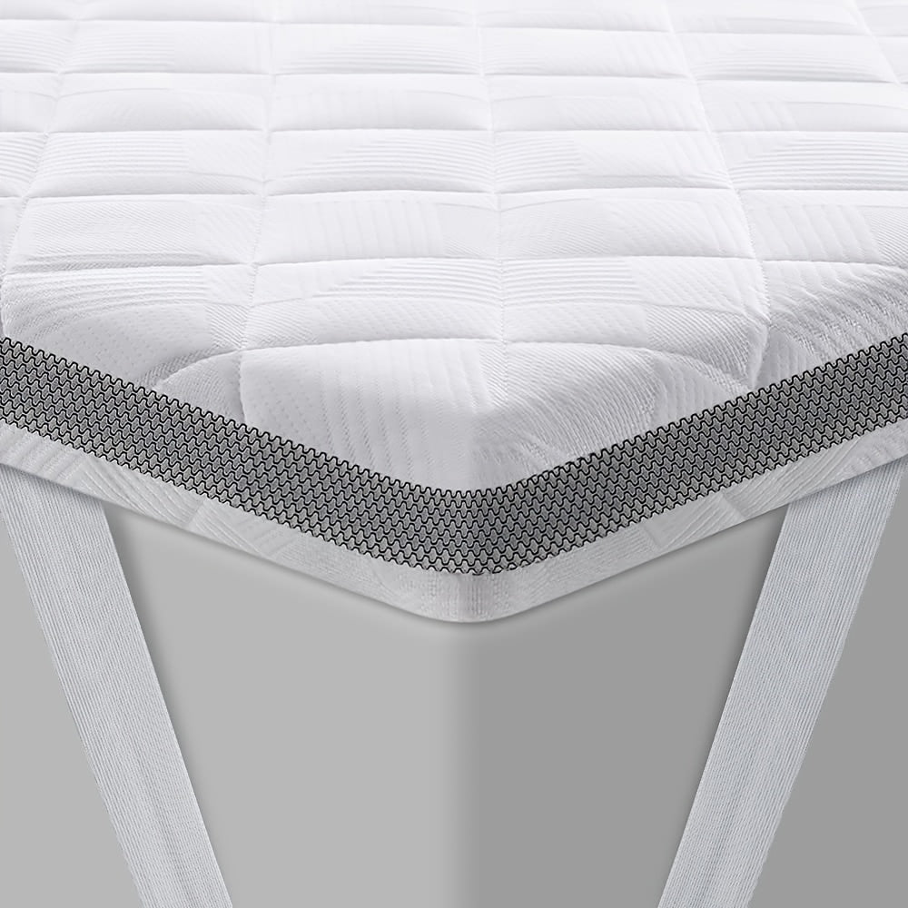 Bedstory Gel Topper H3/H4 H5/H6 Realizzato con Nucleo in Schiuma Fredda Alta 7.5 cm, Rivestimento Traspirante in Rete 3D, Comodo Topper per Materasso per Letti a Scomparsa e Letti/Divani Letto Scomodi 80X200 90X200 100X200 120X200 140X200 160X200 180X200