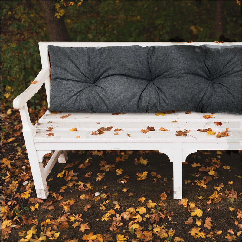 Cuscino da giardino per sedia a dondolo 120X40 cm, materiale impermeabile resistente a tutte le condizioni atmosferiche per terrazza, giardino, soggiorno - Compatibile con sedie, sedie a sdraio, sedie - Facile da pulire, accessori per mobili da esterno, c