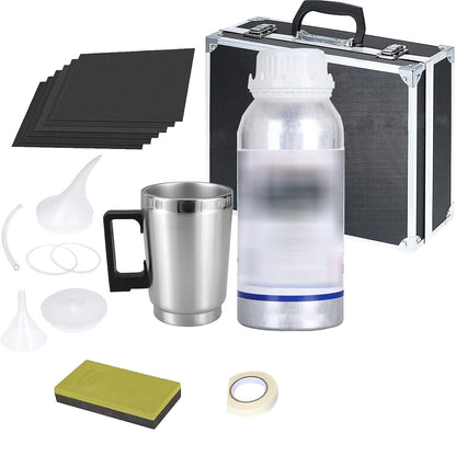 Kit lucidatura professionale a fessura/800G/Revax/Restauro con scatola di immagazzinaggio