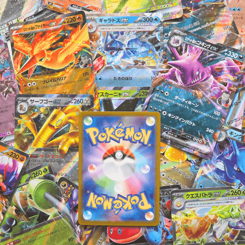 10 Carte Pokémon EX – Set di 10 Carte EX Ufficiali in Lingua Giapponese - Doppia Rarità RR