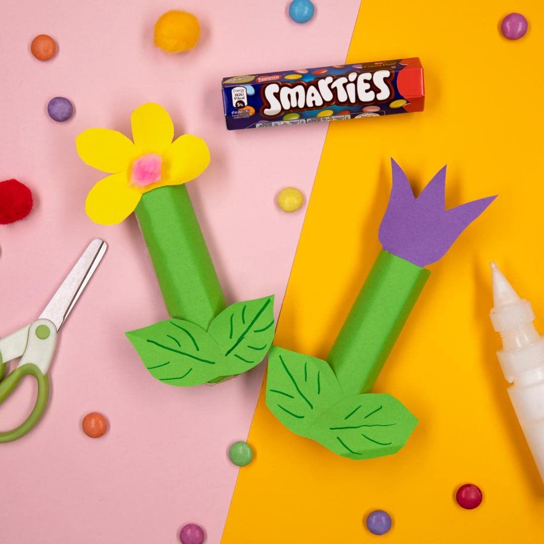 NESTLÉ Smarties® Rotolo Esagonale, Cioccolato Lenticchie Confezione da 24