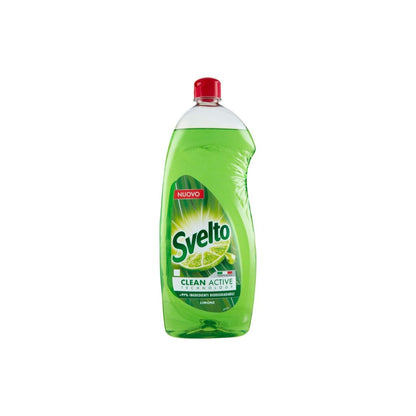 Set da 12 Pezzi Svelto Detersivo Piatti Limone 1L – Formula Concentrata con Succo di Limone – Azione Sgrassante e Profumo Fresco – Adatto per Uso Quotidiano e Professionale