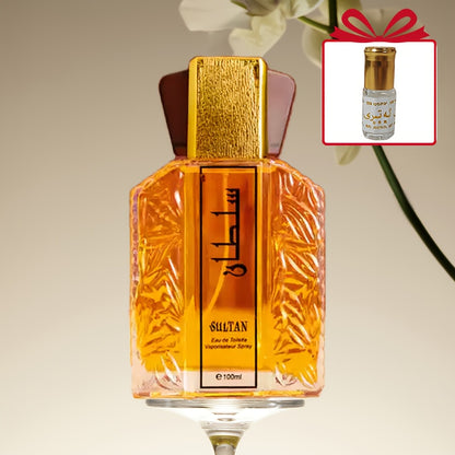 100ml+3ml, Profumo Floreale Legnoso da Uomo, Profumo da Uomo, Profumo Romantico a Lunga Durata, Bellamente Designato, Forma Unica, Regali di Festa, Adatto per il Lavoro Quotidiano