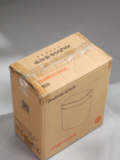 Pattumiera da 1 pezzo da 10 litri con sensore di movimento e 30 sacchetti per bagno, cestino automatico con coperchio, pattumiera sottile, cestino senza contatto, piccola pattumiera per bagno, camera da letto, ufficio, cucina, camper, ricaricabile, sacche