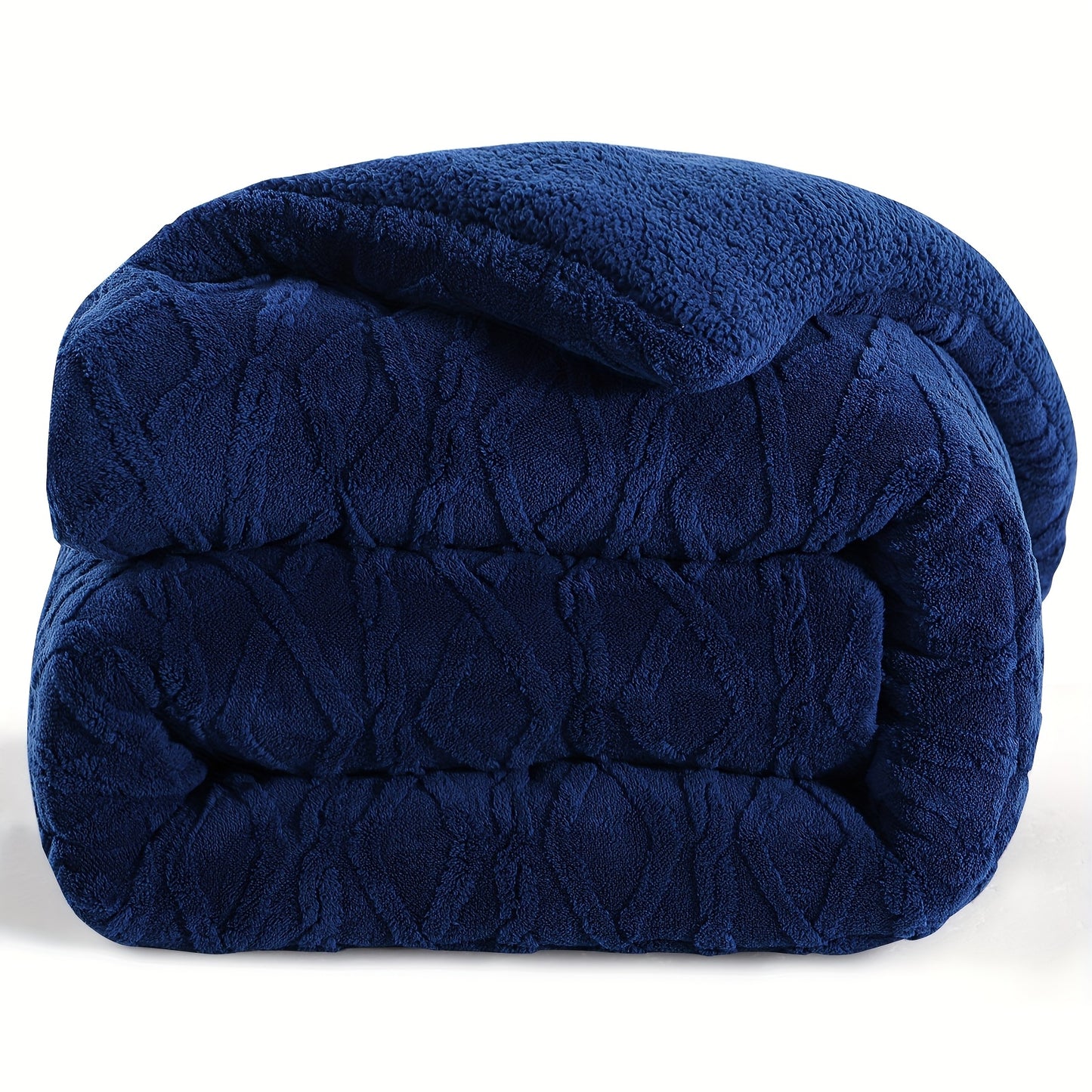 1 pz. Trapunta in Pile di Pelliccia Lussuosa - Biancheria da Letto Spessa, Calda e Ipoallergenica, Design Trapuntato Morbido per un Comfort Accogliente Tutto l'Anno, Trapunta Senza Copripiumino, Elementi Essenziali per la Camera da Letto, Comfort Domestic