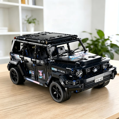 Kit di blocchi da costruzione per auto da corsa ad alta difficoltà, 1198 pezzi, modello di auto sportiva da assemblare, decorazione per camera da letto, regalo perfetto per compleanno, festa, Halloween, Ringraziamento e Natale