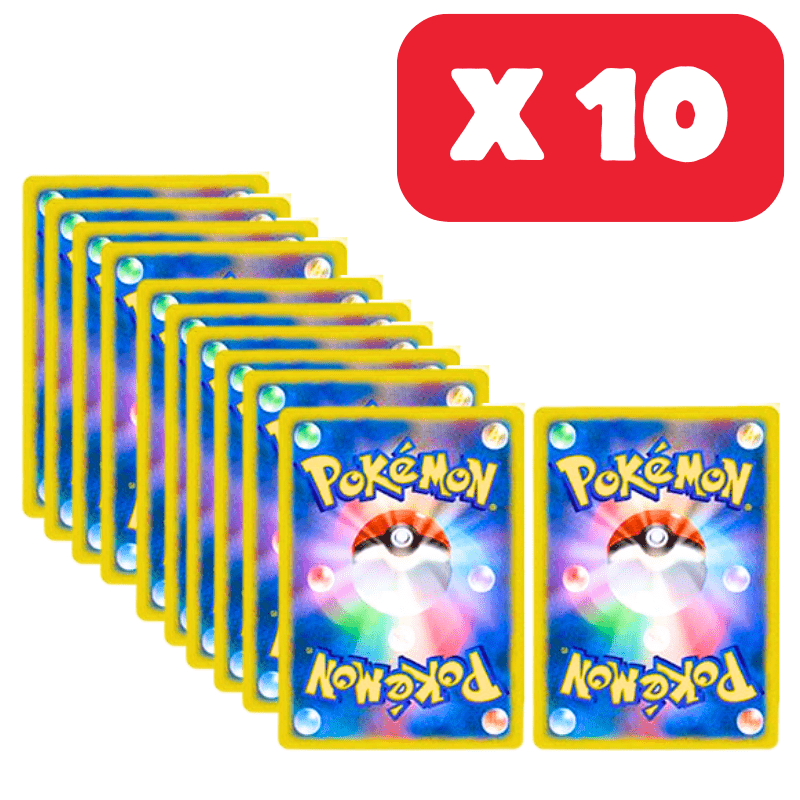10 Carte Pokémon EX – Set di 10 Carte EX Ufficiali in Lingua Giapponese - Doppia Rarità RR
