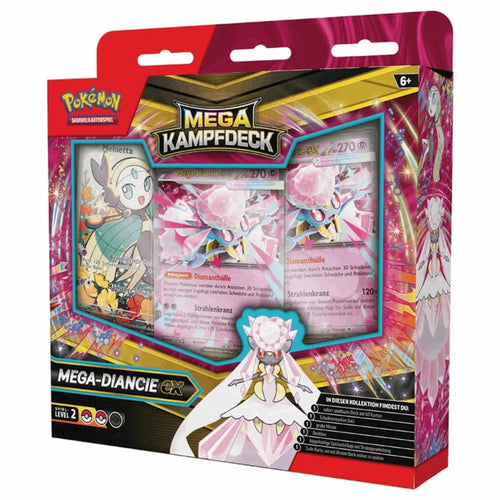 Mega Battle Deck – Mega-Diancie Ex (Germano) | Mazzo Pokémon TCG 60 Carte | NUOVO & OVP