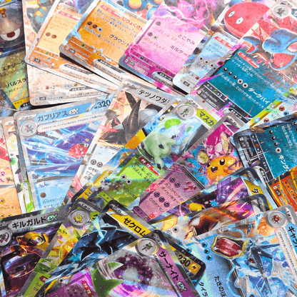 10 Carte Pokémon EX – Set di 10 Carte EX Ufficiali in Lingua Giapponese - Doppia Rarità RR