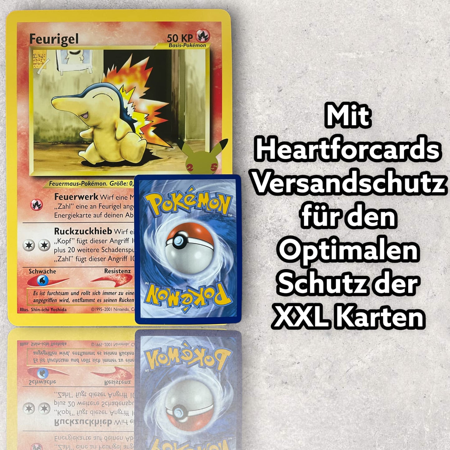 Pokémon XXL Inglese 2-Pack Jumbo Oversized Casualità Casuale V/VMAX/HOLO/EX/GX